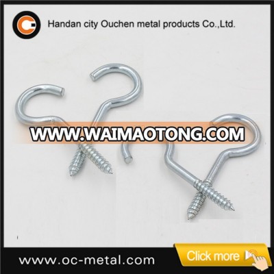 Carbon Steel #4 Eye Hook Bolt Open With Galvanization