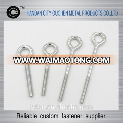 Handan Ouchen M6*45mm Eye Hook Bolt Closed